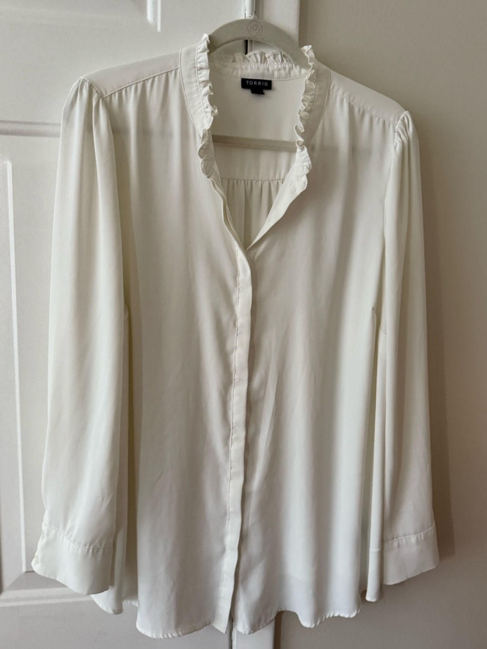 Dressy ivory top